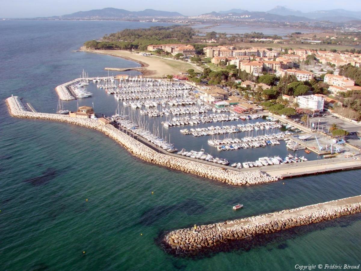 T2 climatisé à l'Ile d'Or avec piscine près de la plage La Londe-les-Maures Exterior foto