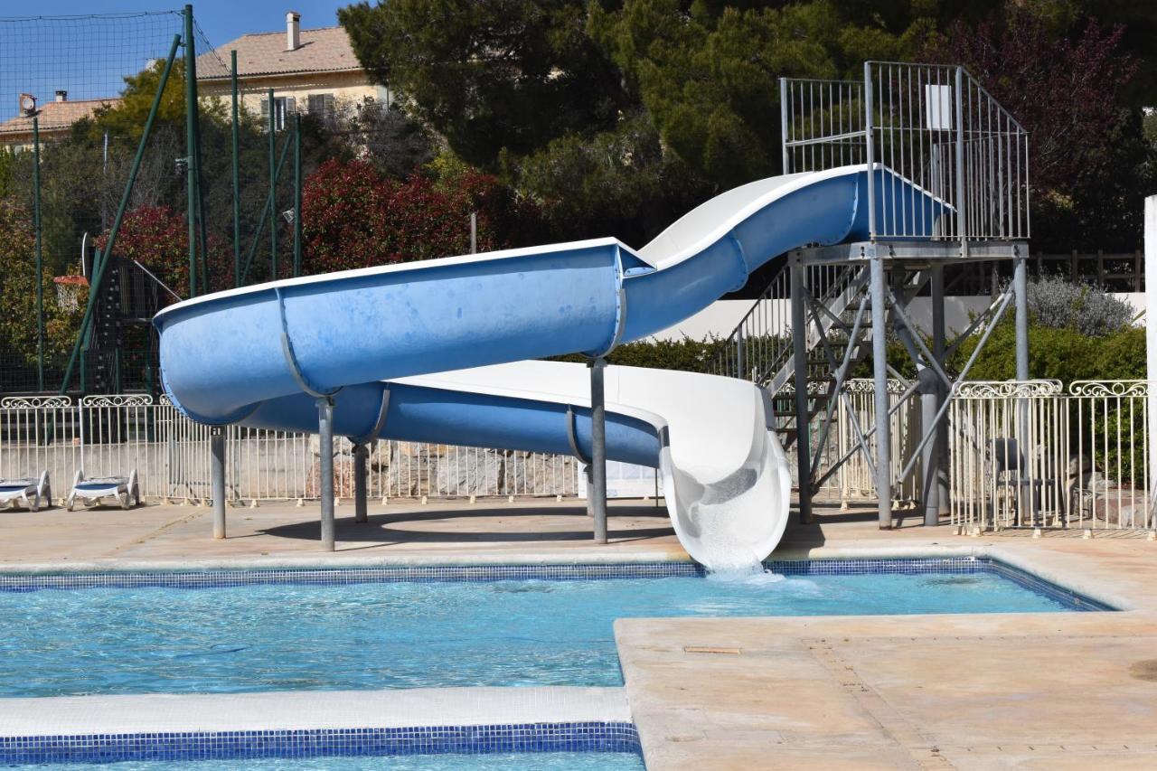 T2 climatisé à l'Ile d'Or avec piscine près de la plage La Londe-les-Maures Exterior foto